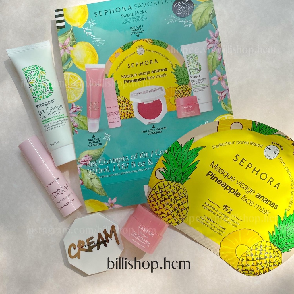 FULLSIZE Nobox - Má kem Fenty Cheeks Out Freestyle Cream Blush màu Summertime Wine - Tách set SEPHORA FAVORITES