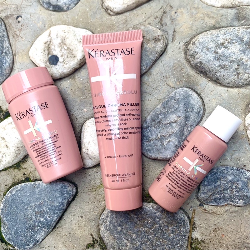 SET CHĂM SÓC VÀ DƯỠNG MÀU TÓC NHUỘM 3 MÓN KERASTASE