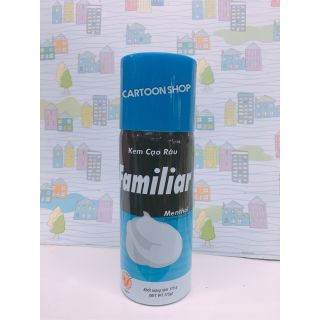 Kem cạo râu Familiar chai 175g nguyên liệu làm slime fluffy