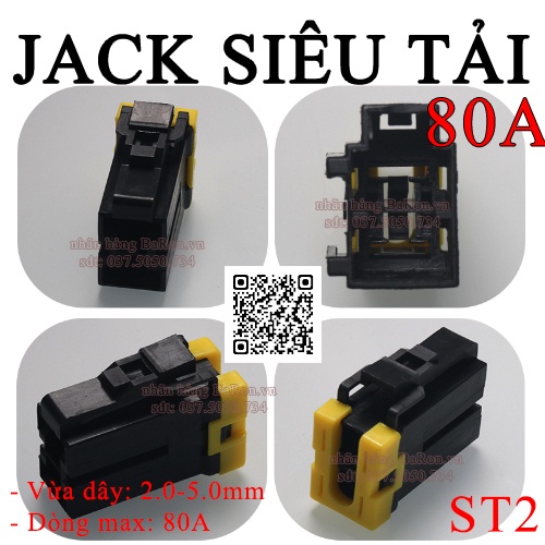 JACK NGUỒN SIÊU TẢI dòng tối đa 80A BaRon.vn