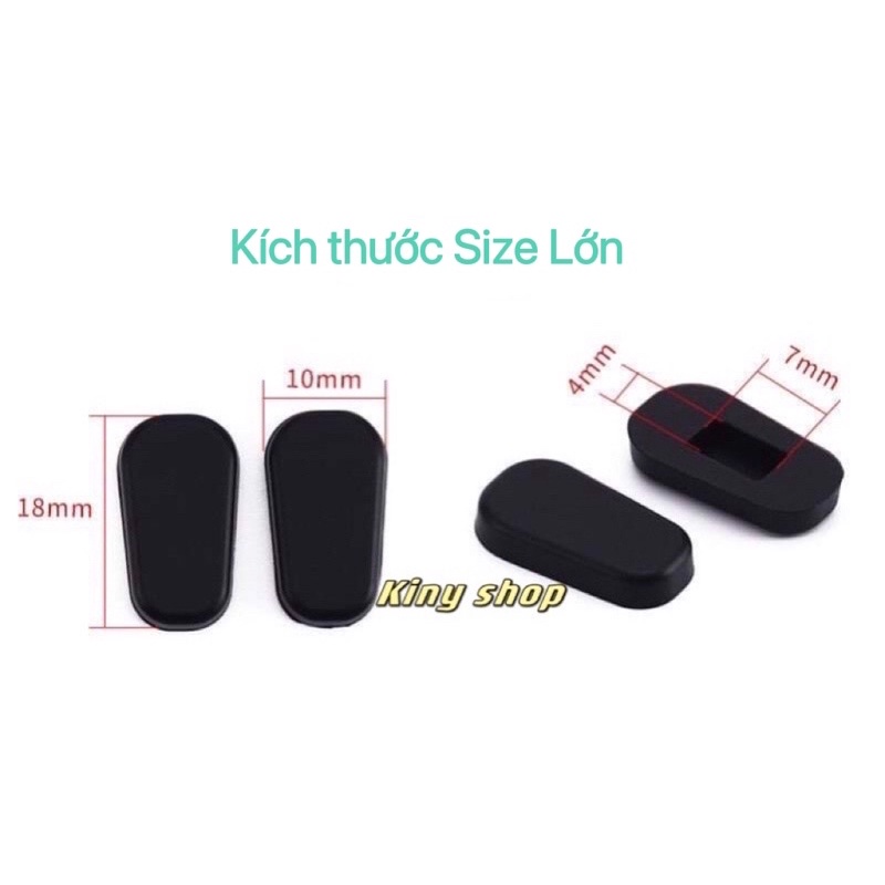 ^^&lt;set 3 cặp&gt;BỌC SILICON BAO QUANH ĐỆM ĐỠ SÓNG MŨI **