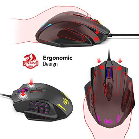 Chuột Gaming Redragon Có Dây M908