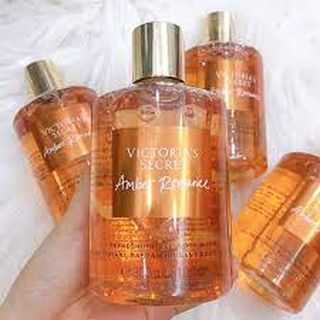 [Mới] Gel Sữa Tắm Nước Hoa Victoria's Secret Amber Romance Mỹ | Shower Gel