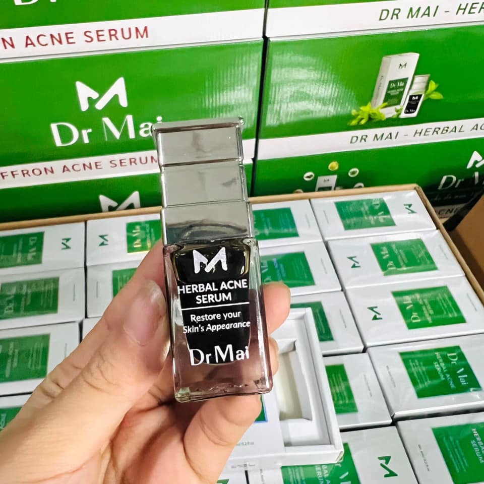 COMBO SỮA RỬA MẶT DR MAI SERUM MIX SERUM NGUYÊN CHẤT CHÍNH HÃNG