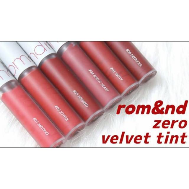 (hàng Mới Về) Son Môi Romand Chất Nhung Cao Cấp