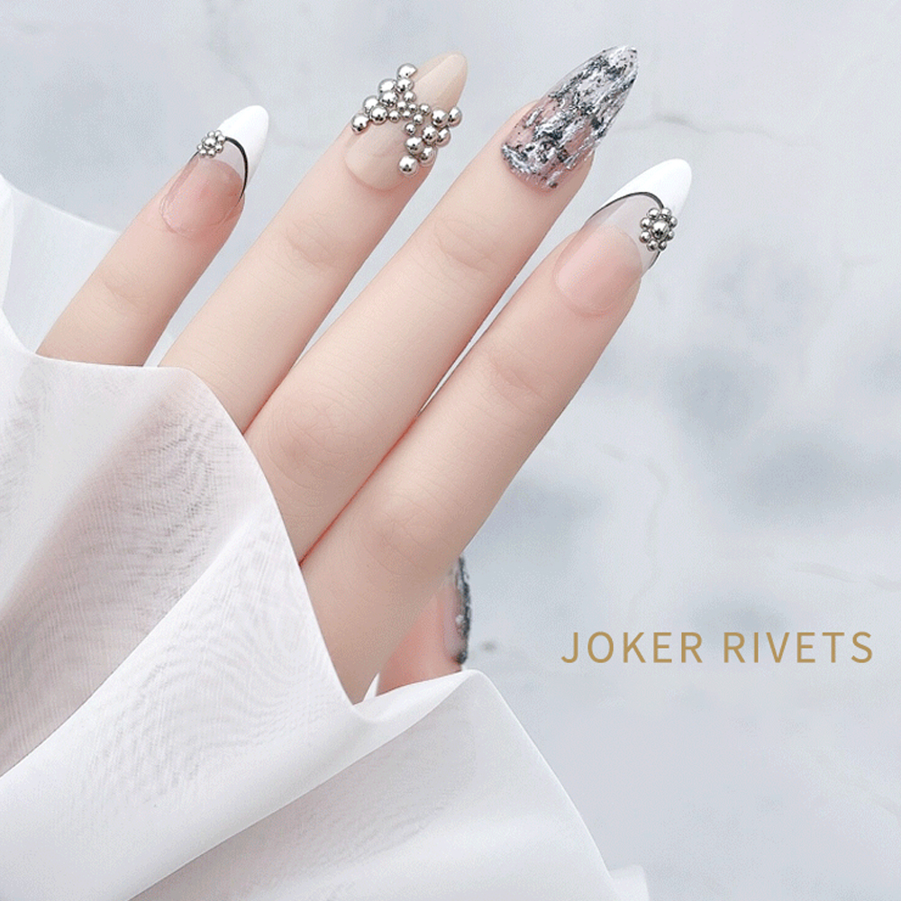 [Hàng mới về] Bộ 100 phụ kiện đính móng trang trí nghệ thuật 3d thời trang
