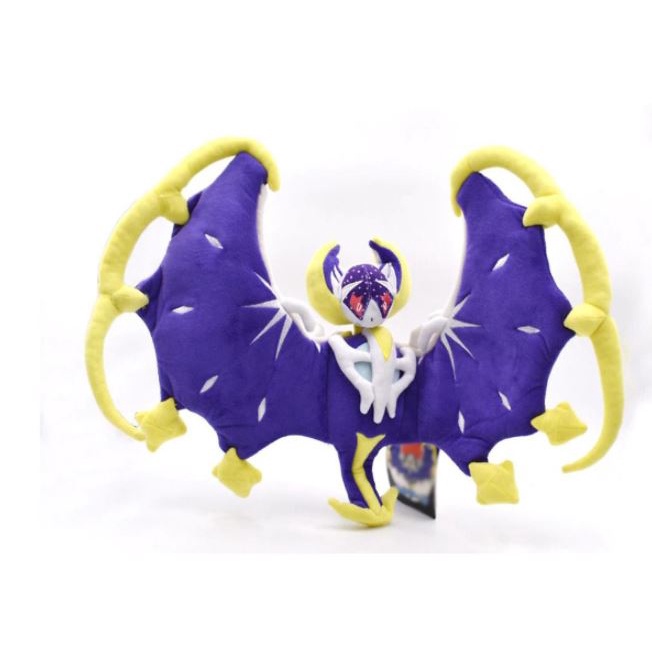 Gấu bông Pokémon Huyền Thoại Lunala+ tặng kèm combo 8 thẻ bài pokeomon ngẫu nhiên siêu đẹp