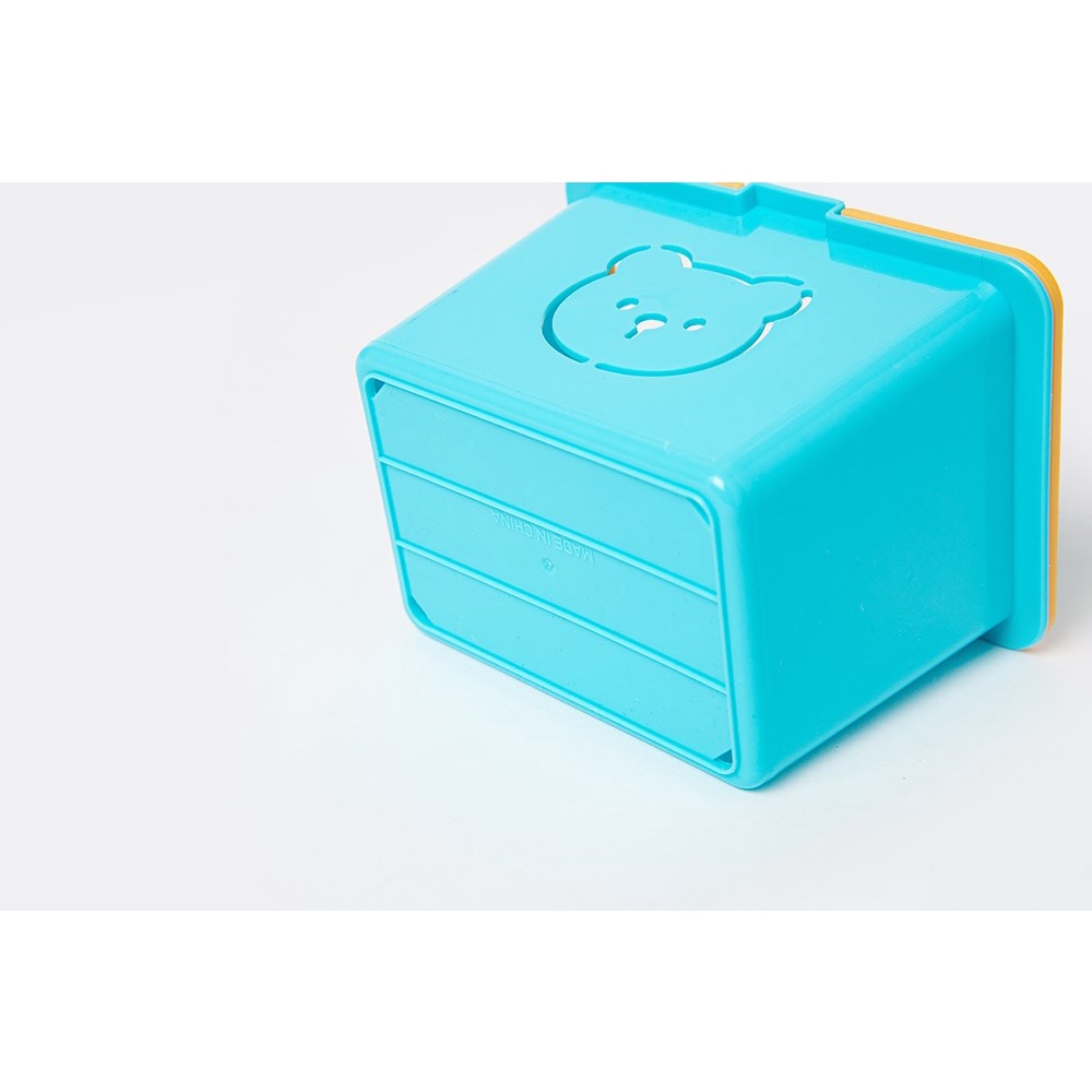 Giỏ Đựng Đồ ARTBOX Hàn Quốc Thiết Kế Hình Gấu Màu Xanh