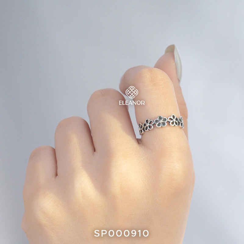 Nhẫn nữ Eleanor Accessories bạc 925 phụ kiện trang sức thời trang phong cách
