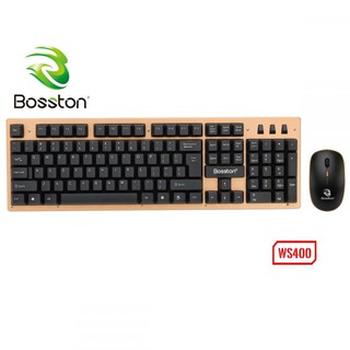Bộ phím chuột không dây bosston ws400