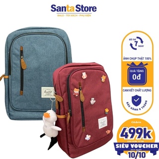 Balo nam đựng laptop 13inch, 14inch, 15,6inch công sở nhỏ gọn, ba lô đi làm nam nữ, cặp đi học cho học sinh, sinh viên