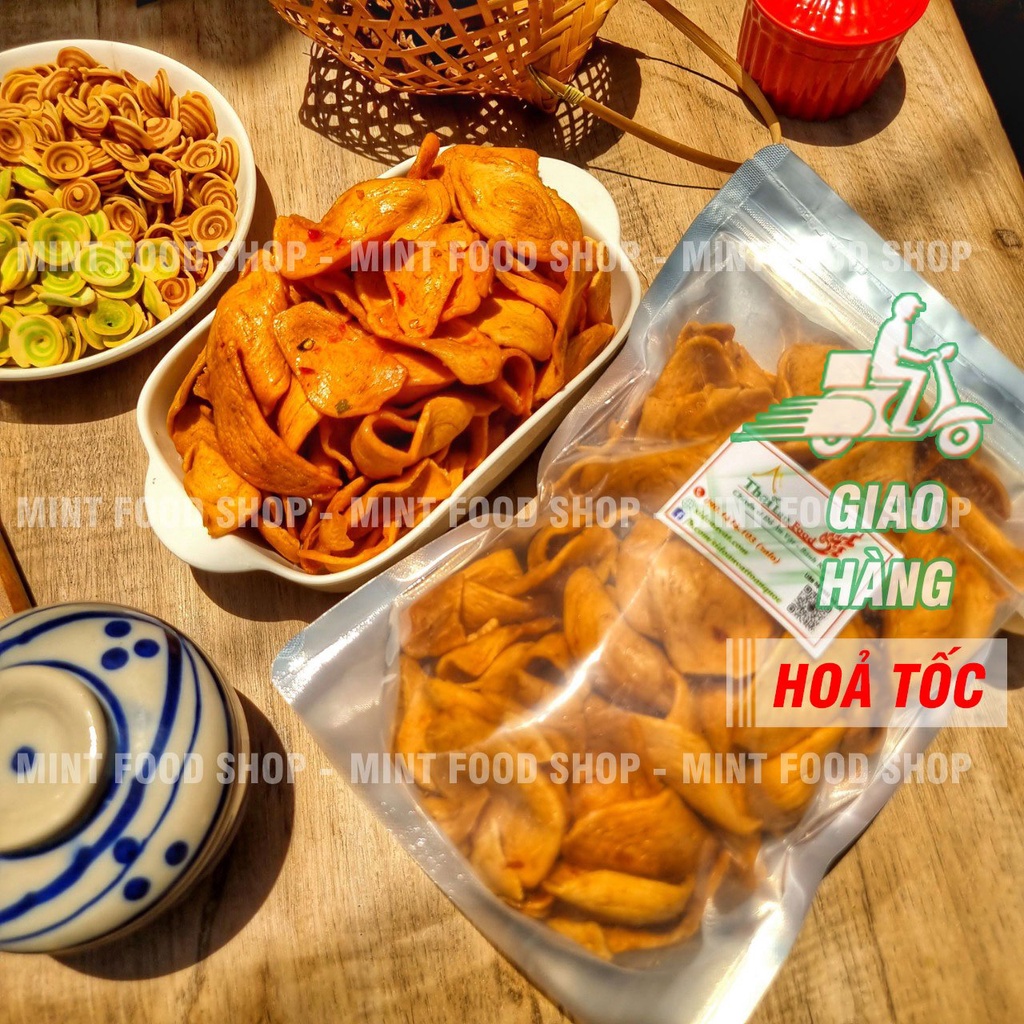 Bánh Tai Heo Sốt Mắm Ớt Cực Ngon Túi 500gr