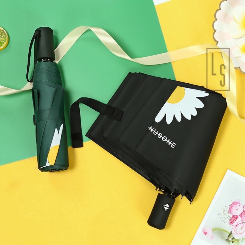 Ô Dù Hoa Cúc Hót 3 Lớp Chống Tia UV - Ô HOA CÚC GẤP GỌN