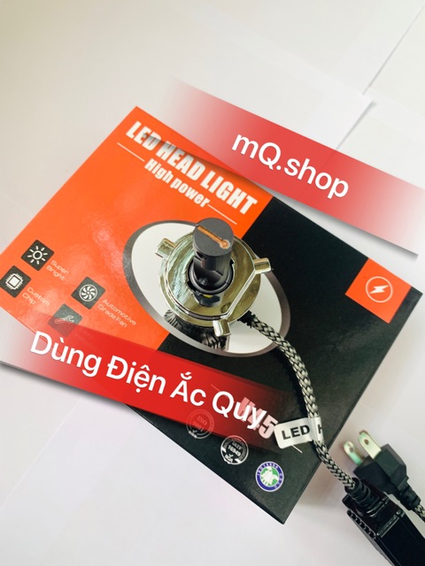 Đèn Pha Led H45 Chuyên Ô Tô Xe Máy Model Tương Lai M02Q