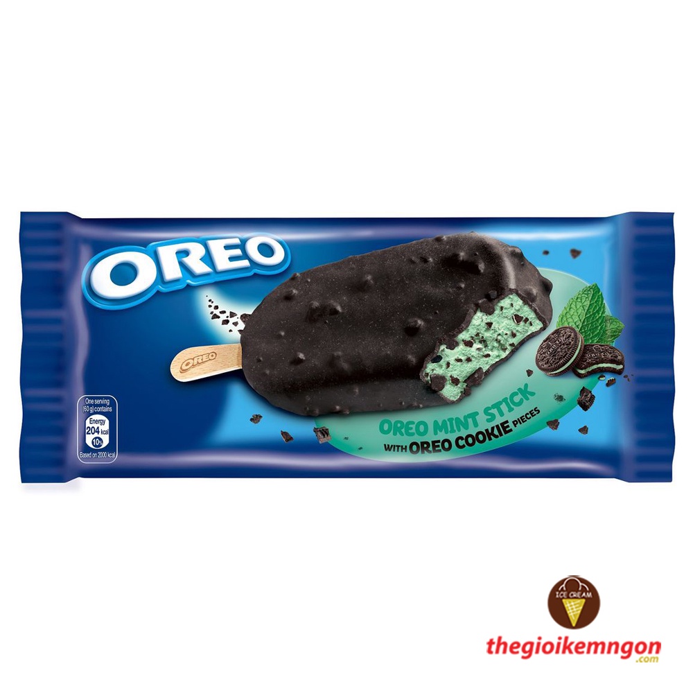 Kem bạc hà Nestle Oreo Mint Stick
