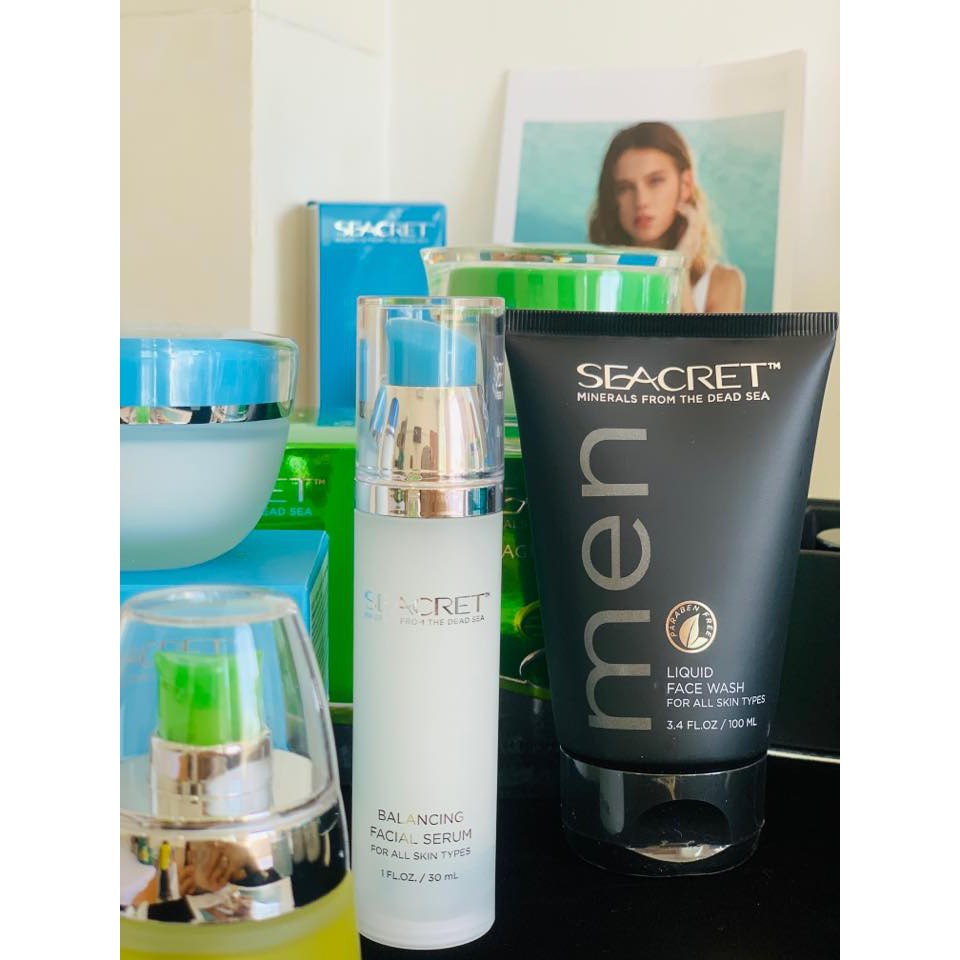 seacret men's liquid face wash