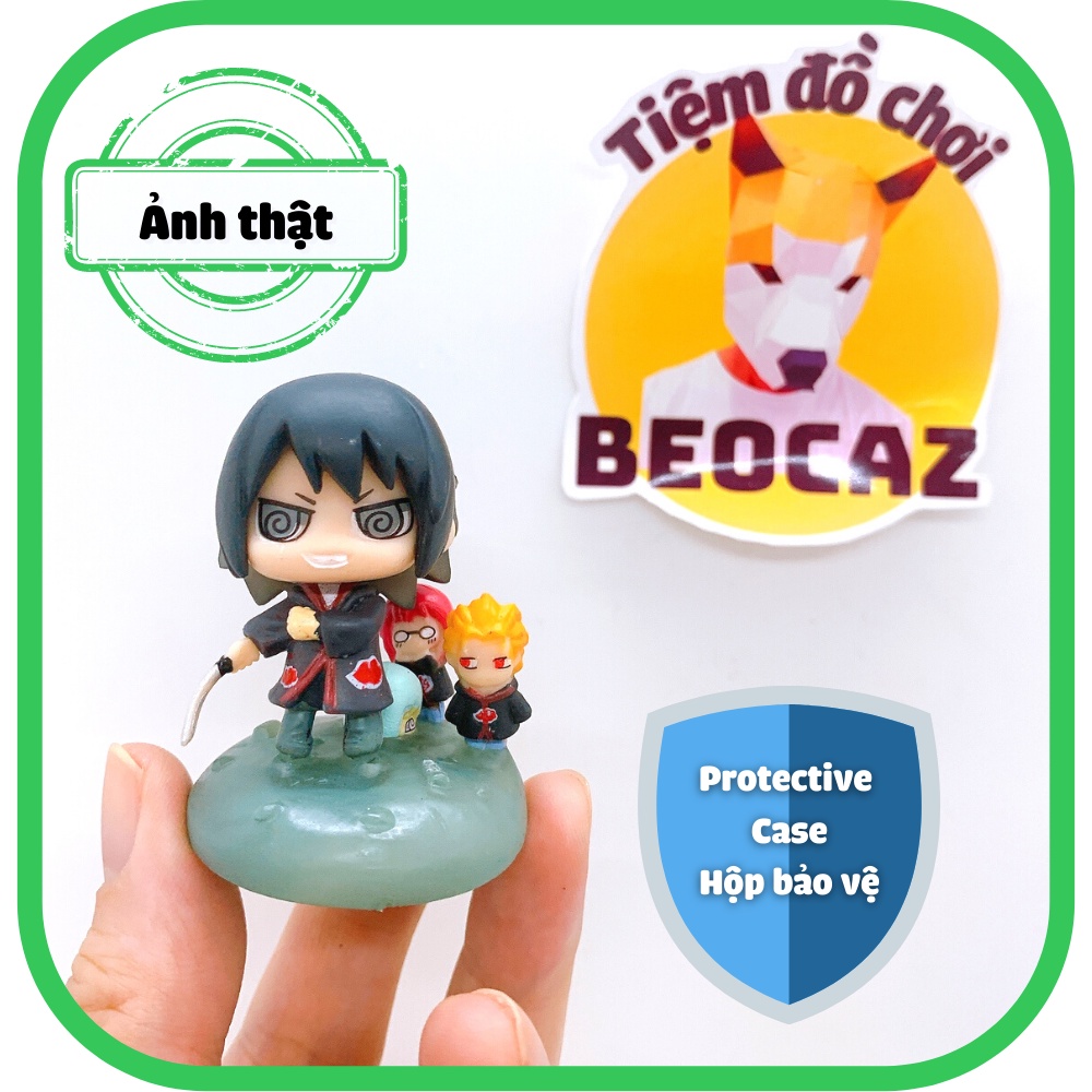 [Ship Hỏa Tốc][Full Box][Hộp Bảo Vệ] Combo Mô Hình chibi Naruto Sasuke Itachi Yahiko Nagato Konan Kishamu Orochimaru