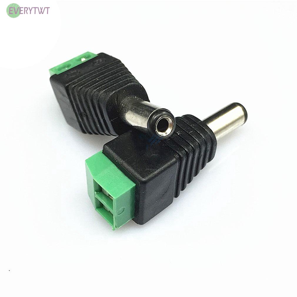 Bộ 20 cổng kết nối 12V đầu cắm và cổng cắm 5.5*2.1mm cho máy quay an ninh CCTV | BigBuy360 - bigbuy360.vn