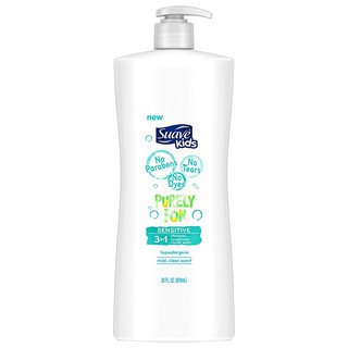 DẦU GỘI XẢ SUAVE - Kids Berry Flurry Disney Frozen 828ml