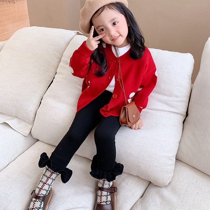 Quần Legging Ống Loe Co Giãn Phong Cách Hàn Quốc Dành Cho Nữ