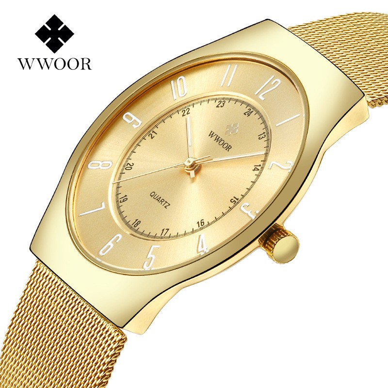 Đồng Hồ Nam Chính Hãng WWOOR 8829 Dây Thép Mành Cao Cấp | BigBuy360 - bigbuy360.vn