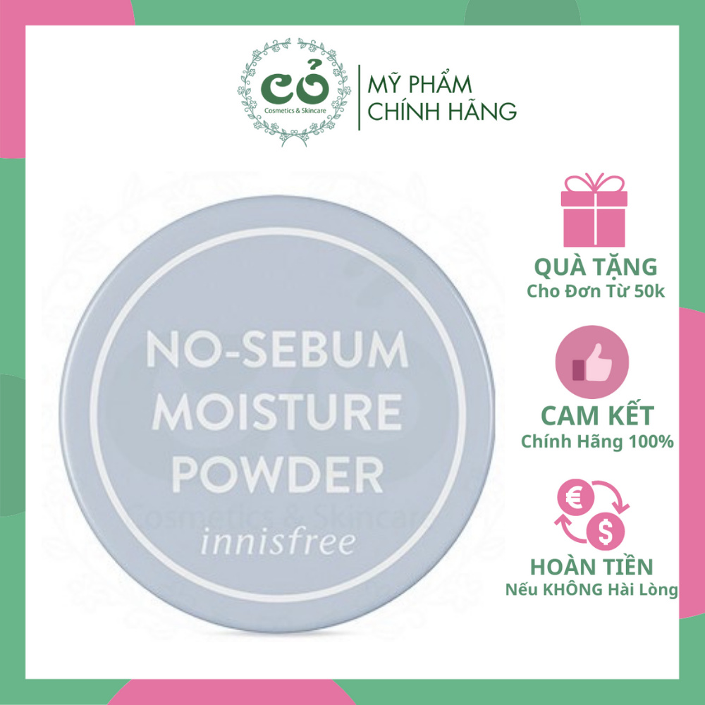 Phấn Phủ Bột Kiềm Dầu Innisfree No Sebum Moisture Powder 5g