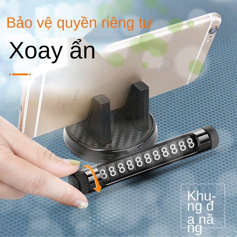 điện thoại ô tô sáng tạo Giá đỡ cho di động trên tô, bảng điều khiển, hướng, biển báo dừng tạm thời đa chức năng,