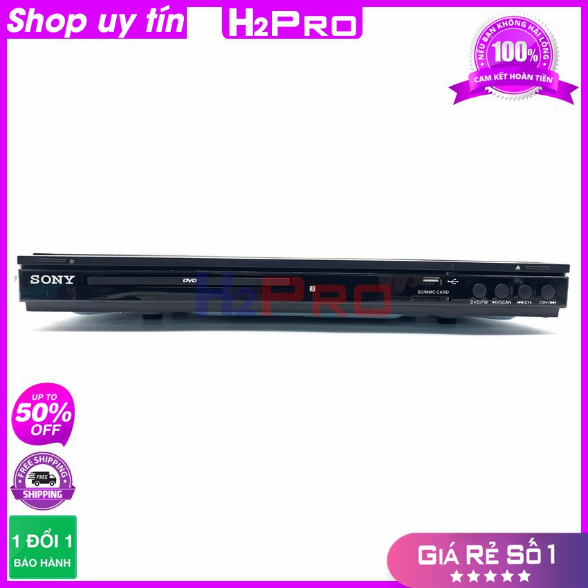 [RẺ VÔ ĐỊCH] Đầu đĩa DVD SONY BDP-S360 2021cao cấp H2Pro đa năng USB-Thẻ nhớ-radio FM-tích hợp loa, tích hợp amply lắp t