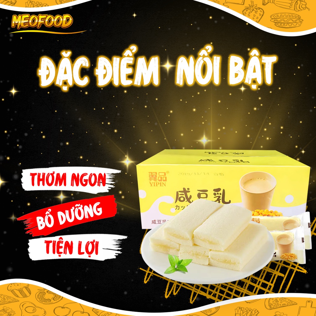 Bánh Bông Lan Kem Vị Đậu Nành Yipin