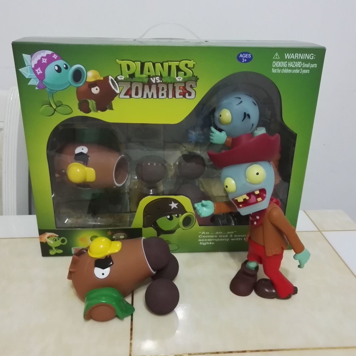 Mô Hình Đồ Chơi Plant Vs Zombies Cỡ Lớn 9 Inch