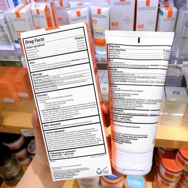 Kem Chống Nắng Laroche - Posay Anthelios Melt in Milk Suncreen Spf 60