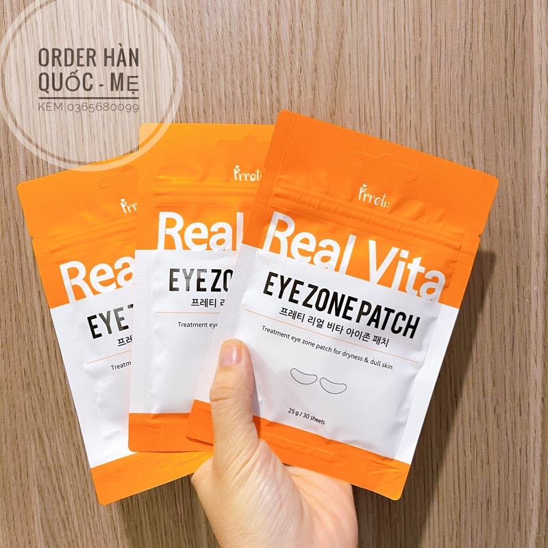 Mặt nạ mắt Real Vita EyeZone Patch Prreti