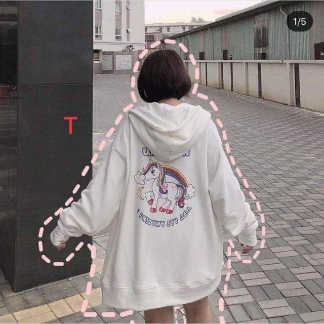 Áo hoodie ngựa Corn DTR1119