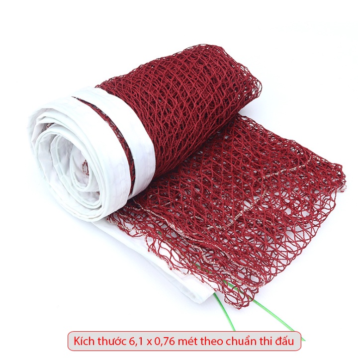 Lưới cầu lông 650*60cm tiêu chuẩn thi đấu- Tâm An Sports