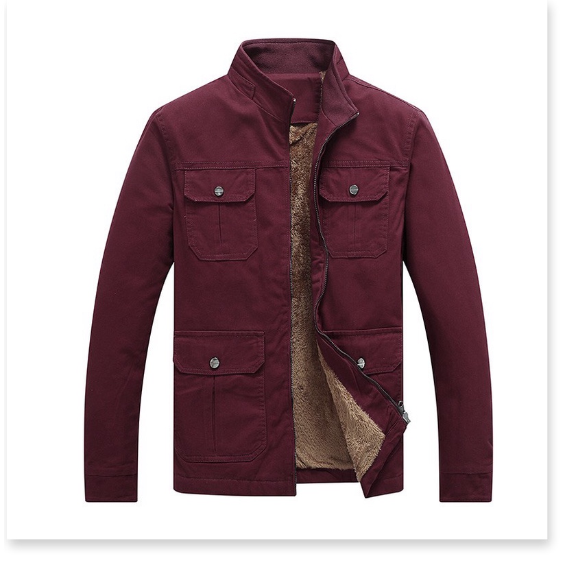 Áo khoác kaki nam 2 lớp lót đầu cực đẹp cực xịn , mặc ấm áp phong cách thời trang NYNA