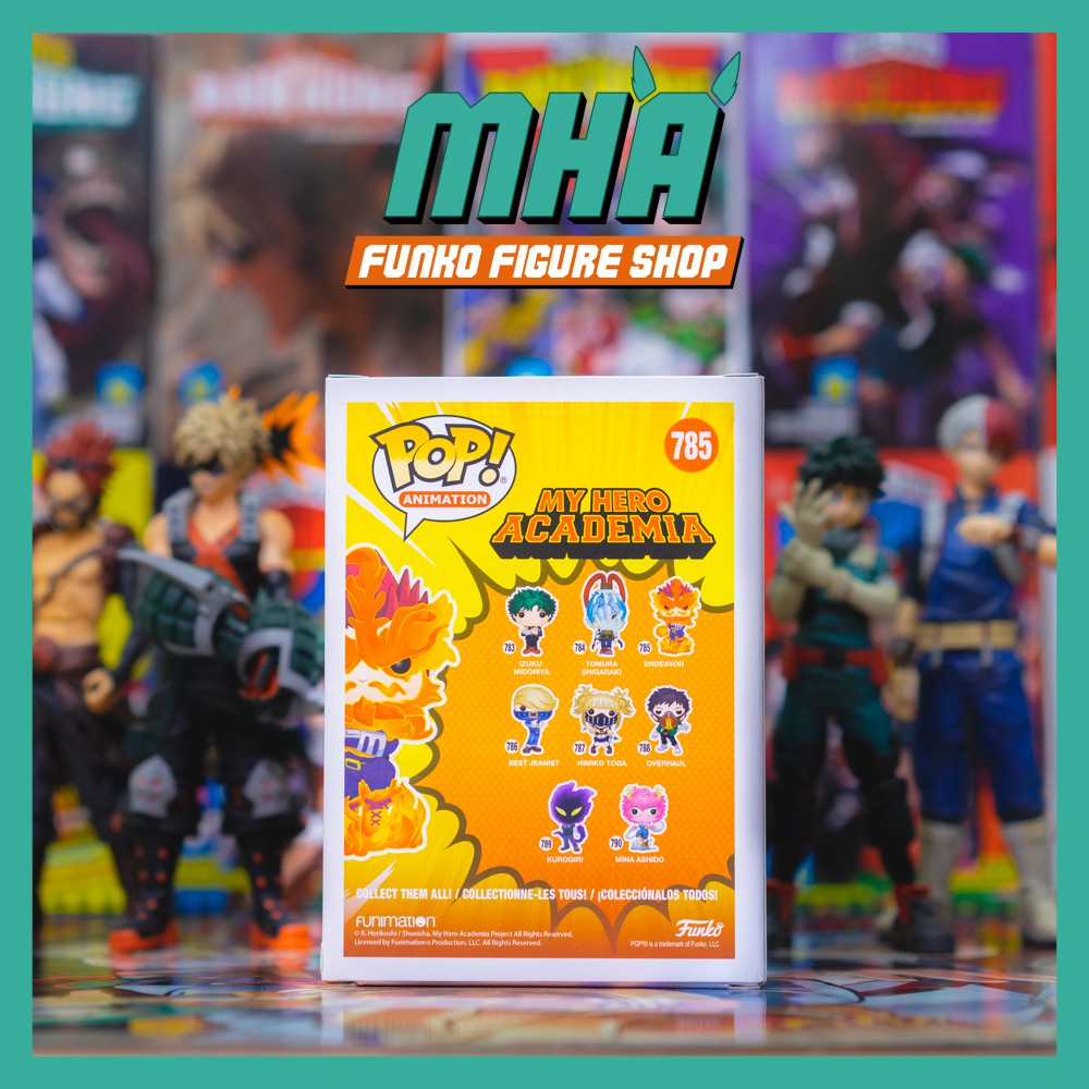 Chính Hãng Funko Pop Animation: My Hero Academia - Mô Hình Endeavor , Amazon Exclusive