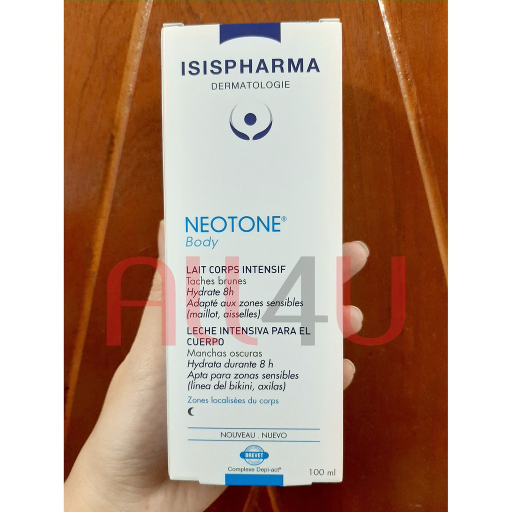 [CHÍNH HÃNG CÓ TEM] ISIS PHARMA Neotone Body 100 mL - Kem Dưỡng Trắng Da Toàn Thân.