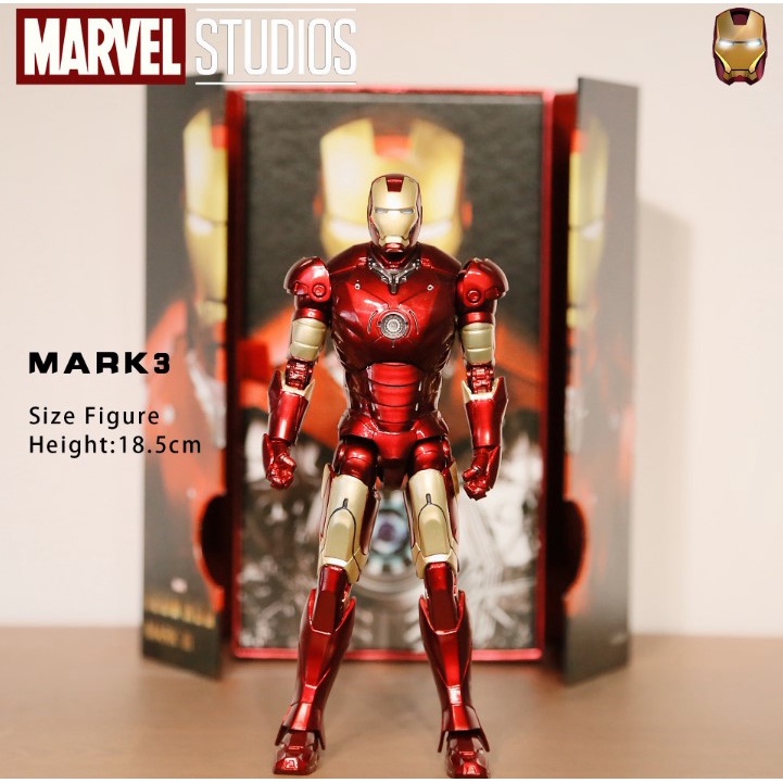 Mô hình Iron man Spider man ZDtoys tổng hợp mk1, mk2 ,mk3, mk4, mk5, mk6, mk7, mk42, mk50, mk85