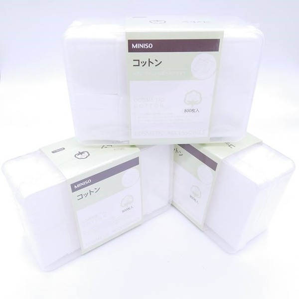 Bông tẩy trang Miniso 800 miếng - BX1567