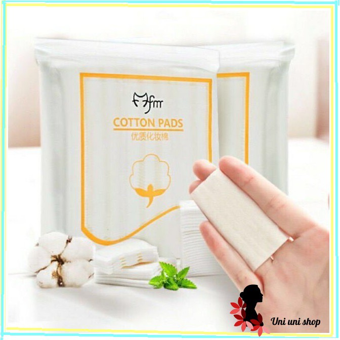 Bông tẩy trang 3 lớp Cotton Pads [Túi 222 miếng]