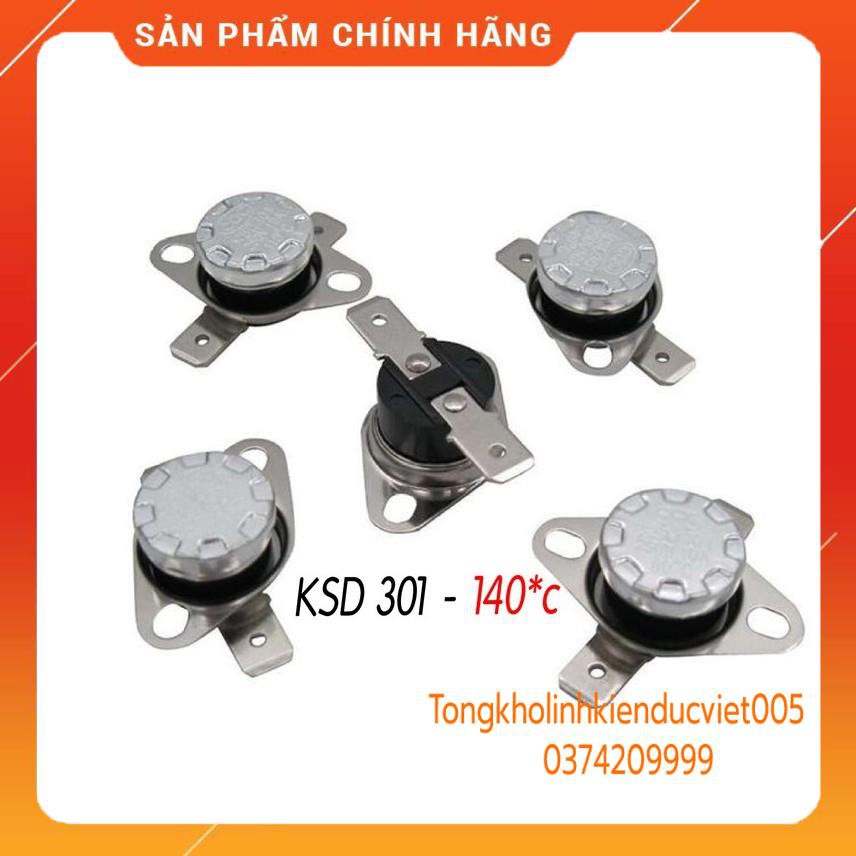 . Relay nhiệt KSD 301-140 độ c(10 chiếc ) ..