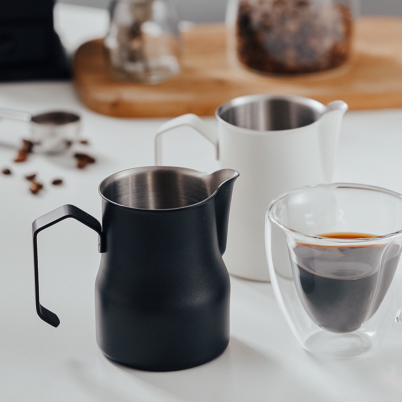 Bình đựng sữa tạo bọt cà phê latte BINCOO bằng inox chuyên nghiệp