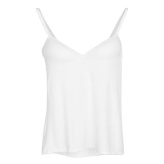 ⚡-YO-Ladies Sleeveless V Neck Modal Camisole Backless Stretchy Padded Wireless Bra