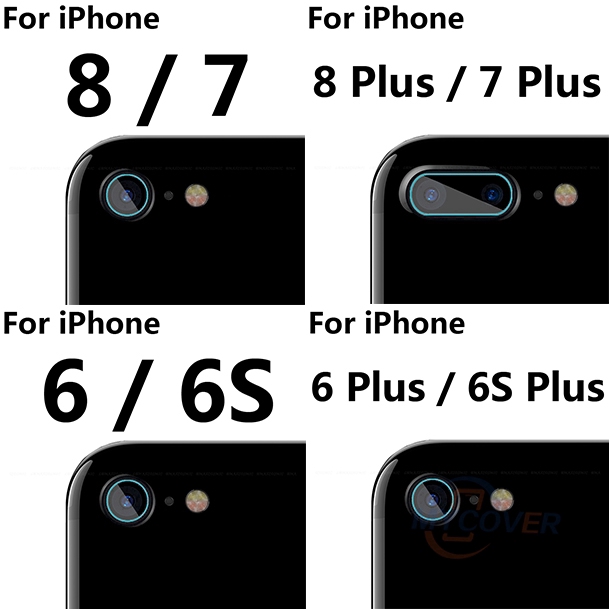 Miếng dán cường lực HD bảo vệ máy ảnh điện thoại cho iPhone 12 Pro Max Mini XS Max XR X 6 6s 7 8 plus