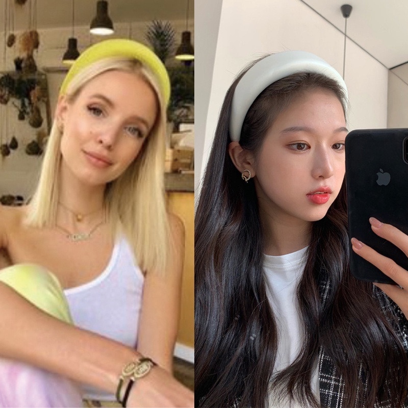 Băng Đô Cài Tóc Dày Dặn Mẫu Mới Thời Trang Mùa Xuân Cho Bé Gái