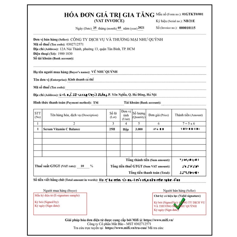 Serum Balance Vitamin C , Niacinamide , Hyaluronic 30ml giúp dưỡng ẩm, sáng da và chống lão hóa vượt trội