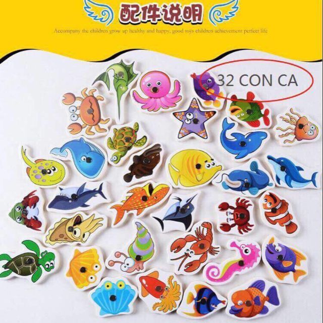 Bộ câu cá cho bé