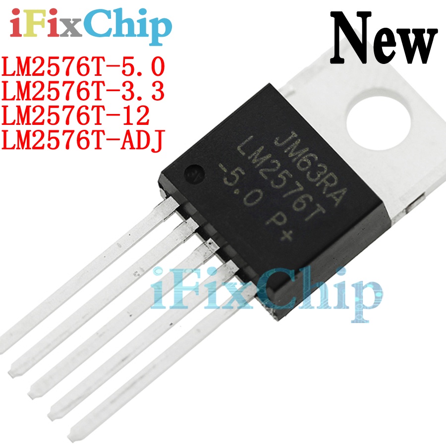 10 chiếc LM2576T-5.0 TO220-5 LM2576-5.0 TO-220 LM2576T-5 LM2576T-3.3 LM2576-3.3 LM2576T-12 LM2576-12