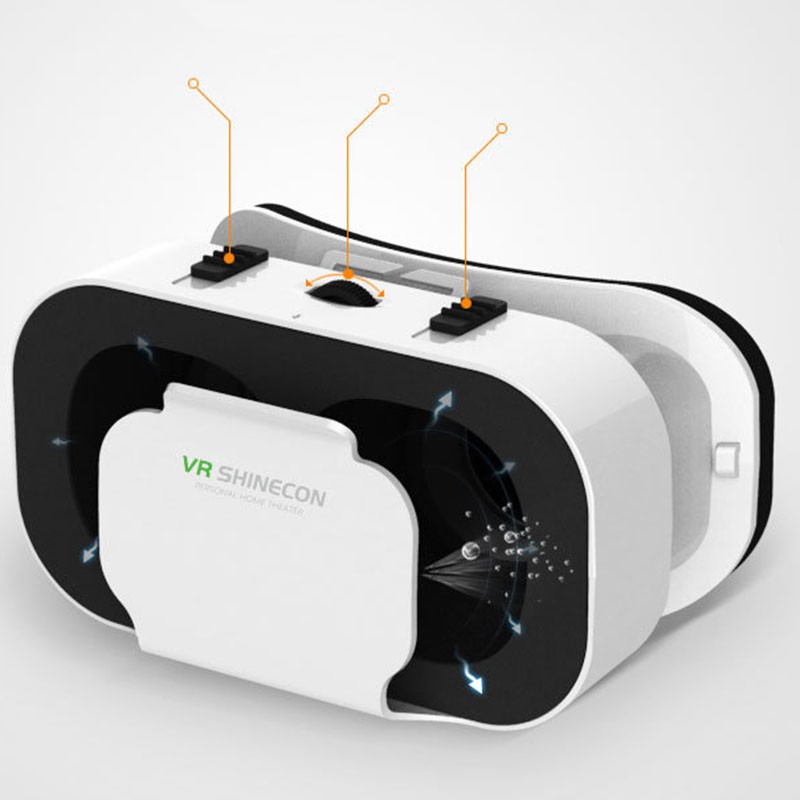 Kính Thực Tế Ảo 3d Vr Shinecon Cho Google Cardboard Smartp - 5