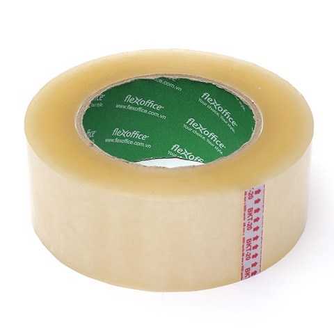 Băng Keo Đục, Băng Keo Trong, Dễ Vỡ 200 yard Siêu Dính, Siêu Tiết Kiệm (1 Cuộn)